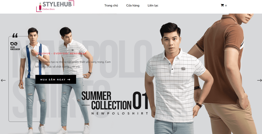 Full source code website bán hàng thời trang nam - ASP.NET MVC Web API - Tích hợp VNPay  [Kèm Full b